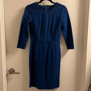 J Crew Blue shift dress Size 0